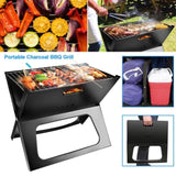 Portable BBQ Barbecue Grill Foldable Charcoal Grill Camping Garden Outdoor Travel 71831036