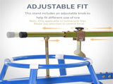 Tire Changer Stand Fit for 16-24in Tyres Motorcycle Tyre Changing Stand with Adjustable Bead Breaker 23781518