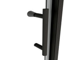 50-54" W x 71" H Piovt Swing Glass Shower Door,Pivot Frame Sliding Shower Door with 1/4" Clear W2122P199035