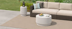 ZUN 19.9-inch H-shaped barrel coffee table, Nordic style, simple design, suitable for indoor and outdoor W1781P211086