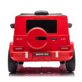 ZUN Licensed Mercedes Benz G63 Kids Ride On Car, 12V Electric Vehicle with Remote Control, Double Open W1811P171860