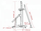Manual Tire Changer & Portable Hand Bead Breaker, 203-406 mm Mounting Tool for Car, Truck & 65477328
