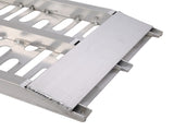 Aluminum 7.5' Folding Loading Ramp Lawnmower ATV Truck Motorcycle Ramp Bike 76401197