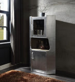 Aluminum 2-Door Cabinet with 1 Shelf B062P209181