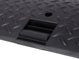 2PACK Tire Saver Ramps,Car Tire Wheel Ramps,Anti-Slip Hard Plastic Design,Black 73646821