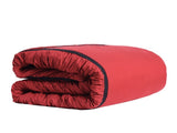 7 Piece Comforter Set Microfiber Ruffle and Patchwork Bedding Set 39830647