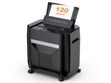 120 Sheet Auto Feed Paper Shredder for Home Office, 60 Min Non-Stop, Commercial Heavy Duty Paper 18198805