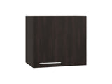 Sterling Wall Cabinet with 1 Door and 2 Shelves, Dark Walnut B097P474308