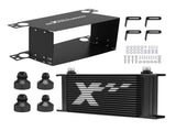 Universal 19 Row Transmission Cooler 10AN Stacked Plate Oil Cooler Aluminum Kit 16237587