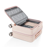 18" Carry On with Front Open Door &Laptop Interlayer, Hard Shell Suitcase Built-In TSA W2098P183687