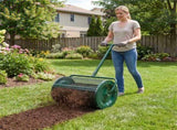 27"16" Lawn Fertilizer Spreader with Diamond Mesh Clump-Free Garden Compost Spreader 22173685