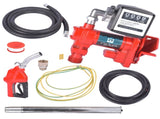 High Flow Fuel Transfer Pump 12V 25GPM with Hose & Flow Meter for Diesel Kerosene 47057423