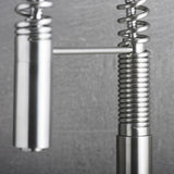 DAX Single Handle Pull Down Kitchen Faucet Brushed Finish B2702P227001