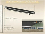 Patio Retractable Awning 02552399