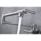 Wall Mount Folding Kitchen Pot Filler Faucet W2287P152004