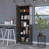 Virginia Double Door Storage Cabinet, Five Shelves B128P148834