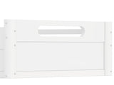 Twin Size Floor Platform Bed with Full-length Guardrails, Low Profile Twin Bed Frame, No Box Spring W1580P438763
