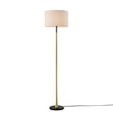 Floor Lamp Living Room with Beige Lampshade, Standing Lamp Tall Industrial Floor Lamp Reading W1592P188560