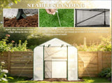 Garden Bed with Mini Greenhouse 71784940