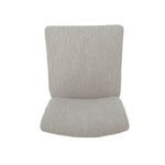 ZUN Contemporary Fabric Button Tufted 26 Inch Counter Stools, Set of 2, Light Grey 71254.00LGRY