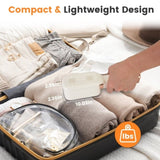 3 in 1 Travel Steamer for Clothes, 1000W Handheld Garment Steamer with 180&deg Rotating Head - Flat 60381041