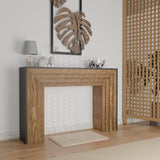 47in Modern Wood Console Table , Entryway Table, Sofa Table - Rustic & Contemporary Design W3123P333722