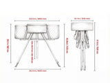 Portable Dog Bathtub 13094628