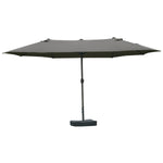 ZUN Outdoor beach umbrella/Double-Sided Market Umbrella （Prohibited by WalMart） 63242560