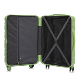 3 in 1 20"/24"/28" 3 pcs/set in ABS Spinner Wheel Luggage, Carry on Suitcase, Matching Color, 90206445