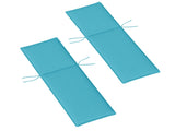 Foldable Chaise Lounge Cushion Set of 2 05784527