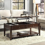 ZUN Walnut Coffee Table with Lift Top B062P209099