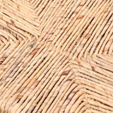 Set of 2 Water Hyacinth Woven Bar Stools for Kitchen Counter Water Hyacinth Grass Backless Barstools W1757104744