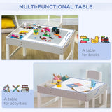 Kids Activity Table and Chairs Set 63018225