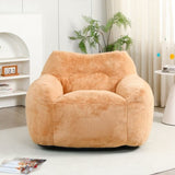 Bean Bag Chair, Bean Bag Sofa Chair with Armrests Stuffed High-Density Foam, Lazy Sofa Comfy Chairs W2200P313803