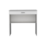 80 C Writting Desk, Compact Workstation with Drawer and Lower Shelf B070P173215