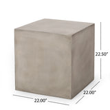 Outdoor MGO Side Table ,Light Grey 70882.00