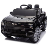 ZUN 24V Kids Ride on Car W/Parents Control,Licensed Chevrolet Silverado,Four-wheel suspension,LED W1578P202308