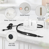 1500W Powerful Steam Cleaner - 3 Bar Pressure 356 Max Temp, 2-Level Adjustable Steam 59653855