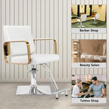 Salon Chair Styling Barber Chair, Beauty Salon Spa Equipment with Heavy Duty Hydraulic Pump, 85018671