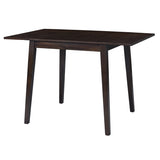 29"- 45" Extendable Dining Table for 4, Folding Kitchen Table with Rubberwood Legs, Space-Saving N752P216387P