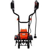 13.5AMP Electric Tiller,120V/60HZ,18-Inch Width 9-Inch Depth Corded Powerful Tiller,With 24 Steel W465P311043