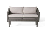 ANTIBES LOVESEAT & TABLE 57088.00SETGRY