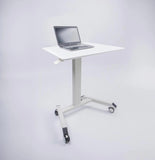 ZUN Compact Tech Desk Standing and Adjustable Desk B091P183636