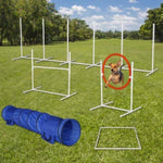 ZUN 6Pack Dog Agility Training Equipment Set W1922114879