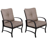 Modern Dining Chair With Back and Seat Cushion, Set of 2 B01094663