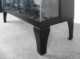 24 inch three sided glass electric fireplace with feet W1769P264255