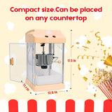 ZUN 4oz Tabletop Popcorn Machine Popcorn Popper Machine Pop Corn Machine Popcorn Maker With T3173P270453