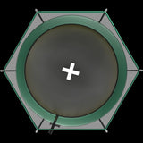 YC 14FT Springfree no Gap Trampoline- Green W550P288205