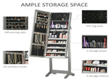 Floor standing jewelry cabinet with LED lights 68796914