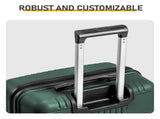 Non-TSA approved combination lock four-in-one PP trolley suitcase, available in 16in, 20in, 24in, 16481287